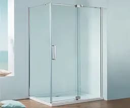 Душова кабіна без піддону Koer SR SC02-120x90x200-TR-01 прозоре скло Easy Clean 8 мм, хром KR5354, Універсальна, прозорий, хром - мініатюра 2