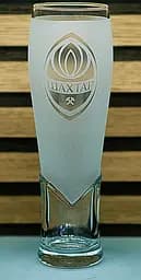 Пивний келих крафтовий 440 мл ФК Шахтар Донецьк з гравіюванням подарунок для фаната футбольна кружка матовий