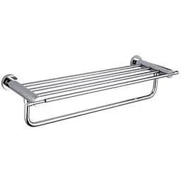 Полиця з тримачем для рушників Gappo хром, 580 мм G1824