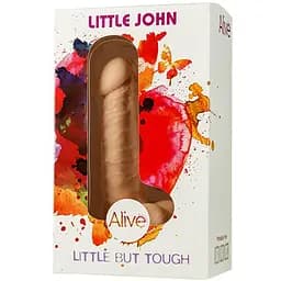 Фаллоимитатор с присоской Alive Little John 14.6 см телесный