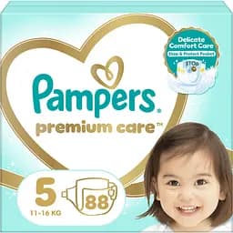 Набір підгузків Pampers Premium Care 5 (11-16 кг) 88 шт.