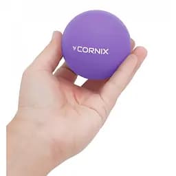 Масажний м'яч Cornix Lacrosse Ball 6.3 см XR-0119 Purple - мініатюра 2