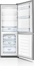 Холодильник Gorenje з нижньою морозильною камерою, 161х55х56см, 2 двері, 160(78)л, А+, механіч. упр. , Зона св-ті, сірий - мініатюра 2