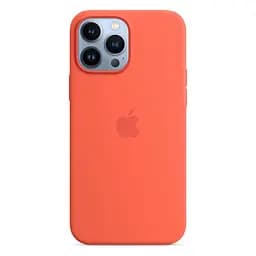 Чохол Silicone Case з MagSafe для Apple iPhone 13 Pro (6.1) Nectarine ААА [72329] - мініатюра 3