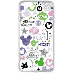 Чехол-накладка Toto Acrylic+TPU Print Case Apple iPhone 6/6s #59 Bg Bm Transparent