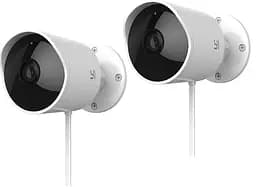 Вуличний комплект камер 2 шт YI Outdoor Camera 1080P White YHS 3020