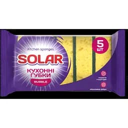 Губки кухонні Solar Bubble 5 шт.