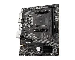 Материнcька плата MSI A520M-A PRO sAM4 A520 2xDDR4 M.2 HDMI DVI mATX - мініатюра 3