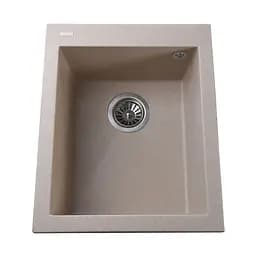 Гранитная мойка Globus Lux Lama песчаный 410x500 мм А0004, Sand