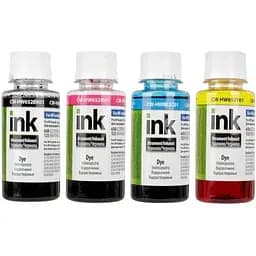 Комплект чорнил ColorWay HP 650/652/123 BK/С/M/Y 4х100 мл (CW-HW652SET01)