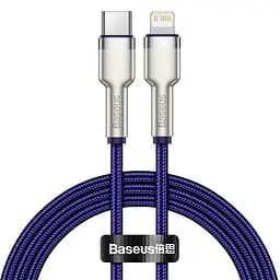 Кабель Baseus Cafule Metal Type-C to Lightning PD 20W (1m) purple (CATLJK-A05)
