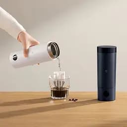 Електричний термос Xiaomi MiJia Portable Electric Cup 2 350ml (MJDRB02PL) Black - мініатюра 4