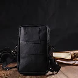 Чоловіча шкіряна сумка Vintage 12,5х19х4 см sum0022665 - мініатюра 6