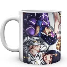 Кружка GeekLand Невероятные приключения ДжоДжо JoJo's Bizarre Adventure Банда Буччеллаты в Passione JJ 02.425 330 мл белая