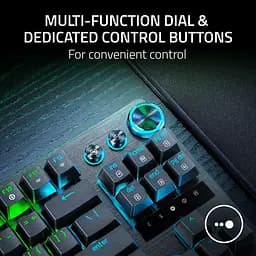 Клавіатура Razer Huntsman V3 Pro TKL 8KHz 84key Analog Optical Switch Gen-2 USB-A EN RGB Black (RZ03-05520100-R3M1) - мініатюра 5
