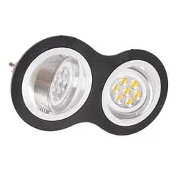 Світильник точковий Brille HDL-DT 112/2 MR16 BK 36-446 - мініатюра 7