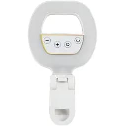 Селфи-кольцо Mobile W60 8.5 см аккумулятор 750 мАч 700K–6500K пластик 3 режима белое