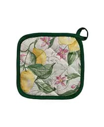 Прихватка Прованс Адель, 20х20 см, жовтий, зелений (17563)