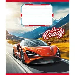 Зошит учнівський "В дорогу" Leader 012-520163L-4 в лінію, 12 аркушів