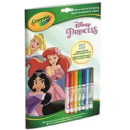 Розмальовка Disney Princess 32 сторінки та 7 фломастерів (5807G)
