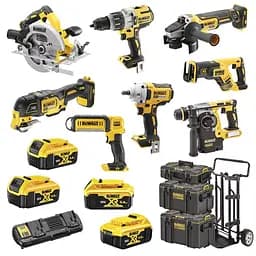 Набір з восьми інструментів DeWALT (DCK856P4)