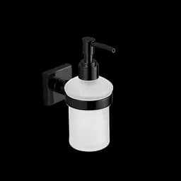 Дозатор для рідкого мила VBI Saturn black VBI-040306BL, Чорний матовий