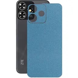 Захисна плівка StatusSKIN для ZTE Blade A73 Корпус Вініл Блакитна глянець