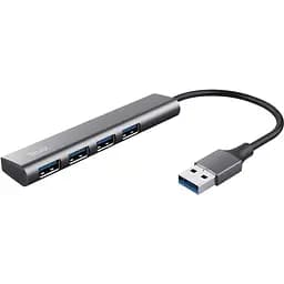 Trust USB-хаб Halyx 4-Port USB-A 3.2 Grey