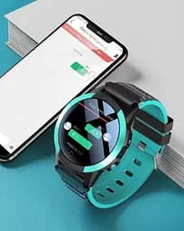 Годинник телефон для дітей Lemfo A36 з GPS геолокацією, 4G сім картою та прослуховуванням Рожевий - мініатюра 9