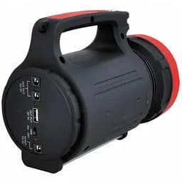 Світлодіодний ліхтар прожектор Yajia YJ-2886 з бічною панеллю 5W + Power Bank - мініатюра 3