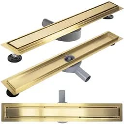 Трап для душу Rea Neox 100 Pro brushed gold 2в1 REA-G2850