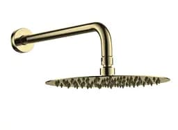 Верхний душ Volle Cascada R100 cepillado oro 1586.180215