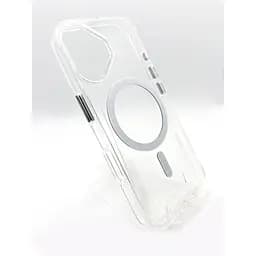 Чохол-накладка BeCover Space Case (MagSafe) для Apple iPhone 16 Transparancy (712102) - мініатюра 2