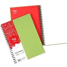 Блокнот на спіралі A4 Rosa Studio (21х29.7см) 100г/м2 80л фісташковий - мініатюра 2