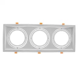 Світильник врізний поворотний Brille ML-020/3 AR111 WH 48-021 - мініатюра 7