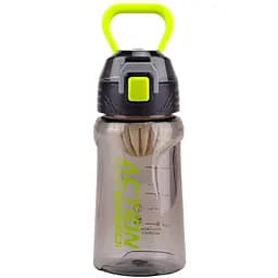 Пляшка для спорту Elisey Action пластикова 550 мл чорна (9217-016)