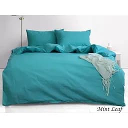 Комплект постільної білизни TAG Tekstil Сімейний М'ятний 000163434 (Mint Leaf)
