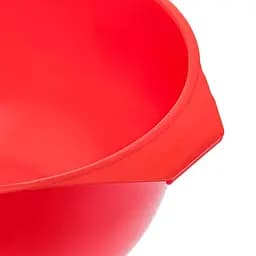 Миска кухонна глибока пластикова Ø 22 см H 11.5 см 2.5 л, Kitchette Червоний 85352 - мініатюра 7
