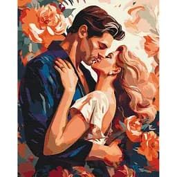 Картина по номерам Brushme Момент влюбленных 40x50 см