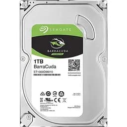 Жесткий диск Seagate BarraCuda накопитель HDD 3.5 7200rpm 64MB 1 ТБ (ST1000DM010)