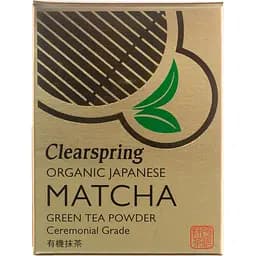 Чай зеленый Clearspring Matcha Ceremonial Grade органический 30 г