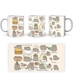 Кухоль GeekLand Pusheen Пушин PC 02.25 330 мл білий - мініатюра 4