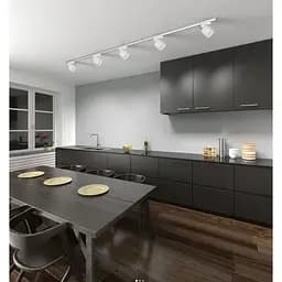 Світильник трековий Eurolamp для ламп LED GX53 білий (LHT-LED-GX53(white)) - мініатюра 4