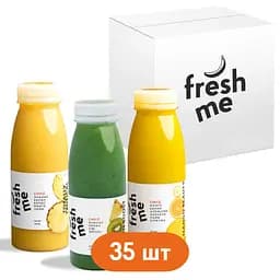 Смузи FreshMe Tropical Mix тропический микс вкусов 250 мл х 35 шт