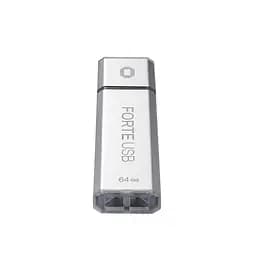 Флеш накопичувач SecuX Forte USB 64GB з шифруванням 1 шт (B0D6RG13DC) - мініатюра 2