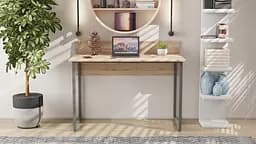 Комп'ютерний стіл Ferrum-decor Скай 75x100x70 сірий ДСП Дуб Сан-Марино 16мм (FRD-101564)