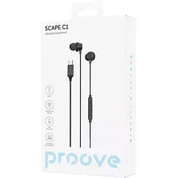Навушники Proove Scape C1 (Type-C) black (WESC10000201) - мініатюра 2
