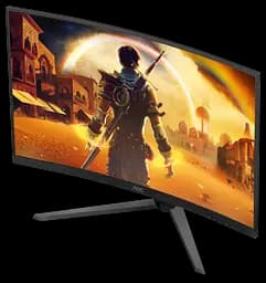 Монітор AOC 31.5" C32G42ZE Black teh0026634 - мініатюра 3