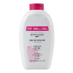 Крем-гель для душу Byphasse з рожевим гранатом 600 мл