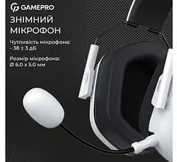 Игровые наушники GamePro HS-1350-W Genesis Hunter White - мініатюра 6